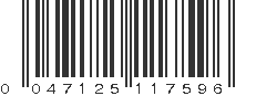 UPC 047125117596