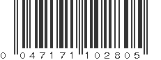 UPC 047171102805