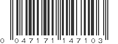 UPC 047171147103