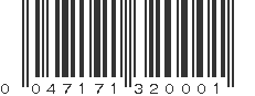 UPC 047171320001