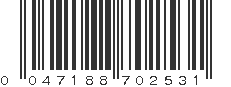 UPC 047188702531