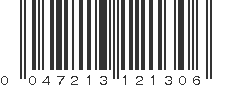 UPC 047213121306