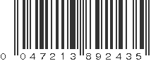 UPC 047213892435