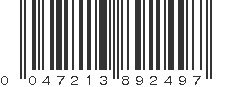 UPC 047213892497