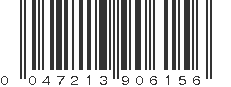 UPC 047213906156