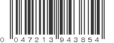 UPC 047213943854