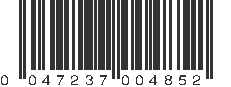 UPC 047237004852