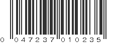 UPC 047237010235