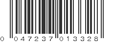 UPC 047237013328
