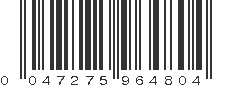 UPC 047275964804