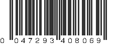 UPC 047293408069