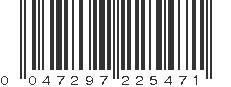 UPC 047297225471