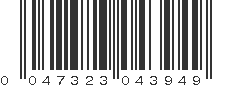 UPC 047323043949