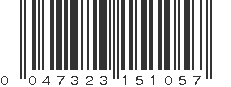 UPC 047323151057