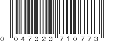 UPC 047323710773