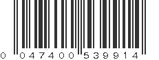 UPC 047400539914