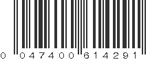 UPC 047400614291