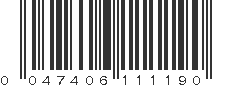 UPC 047406111190