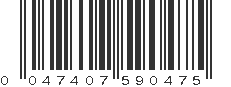 UPC 047407590475