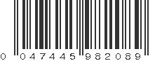 UPC 047445982089