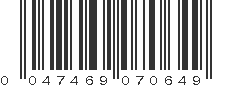 UPC 047469070649