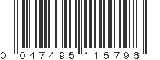 UPC 047495115796