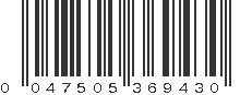 UPC 047505369430