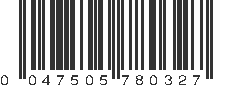 UPC 047505780327