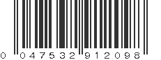 UPC 047532912098