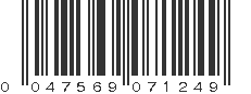 UPC 047569071249