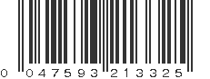 UPC 047593213325