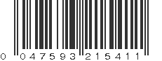 UPC 047593215411