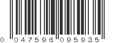 UPC 047596095935