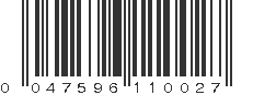 UPC 047596110027