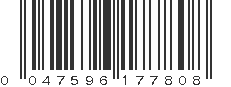 UPC 047596177808