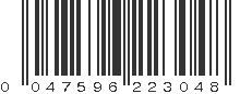 UPC 047596223048