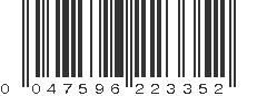 UPC 047596223352