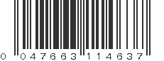 UPC 047663114637