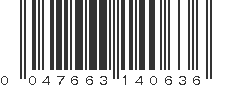 UPC 047663140636