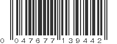 UPC 047677139442