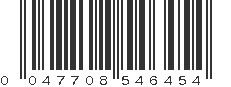 UPC 047708546454