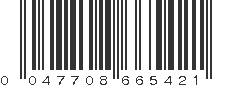 UPC 047708665421