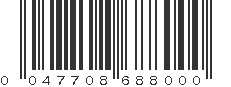 UPC 047708688000