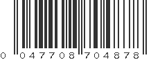 UPC 047708704878