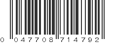 UPC 047708714792