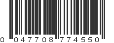 UPC 047708774550