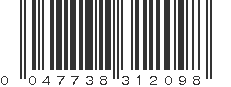 UPC 047738312098