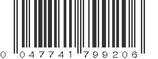 UPC 047741799206