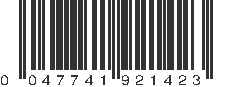 UPC 047741921423