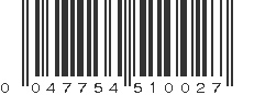 UPC 047754510027